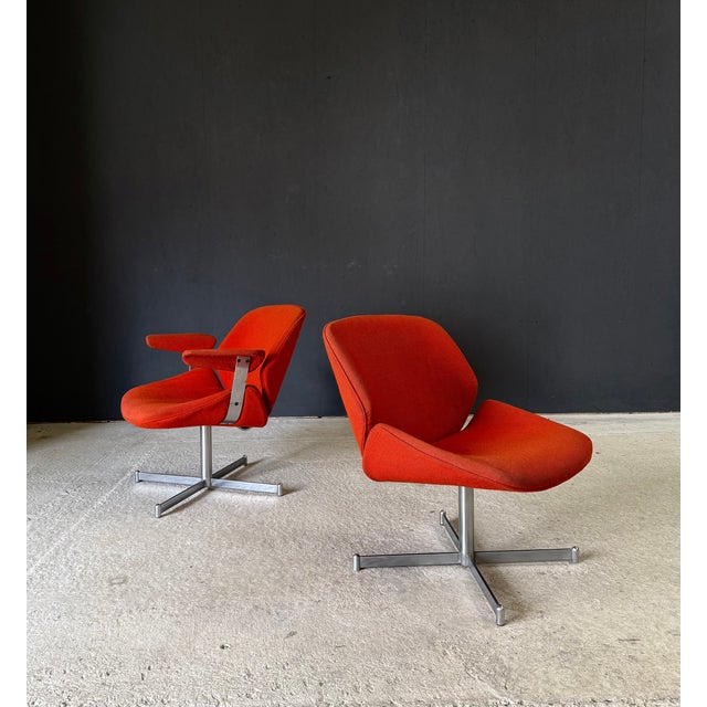 Artifort Mid-Century Modern Exquis Lounge Chairs by Geoffrey Harcourt for Artifort, Netherlands, 1960s, Set of 2 For Sale - Image 4 of 18