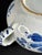 Blue and White Floral Tin-Glazed 2-Handled Delft Bowl, 18th Century For Sale - Image 6 of 8