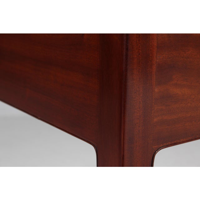Writing Desk of Mahogany by A. J. Iversen for Ole Wanscher, Denmark, 1950 For Sale - Image 11 of 14