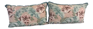 21st Century Hawaiian Small Pillows - a Pair