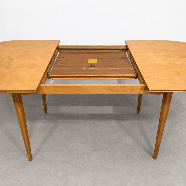 Wood Vintage Extendable Dining Table from Imexcotra, 1960s For Sale - Image 7 of 8