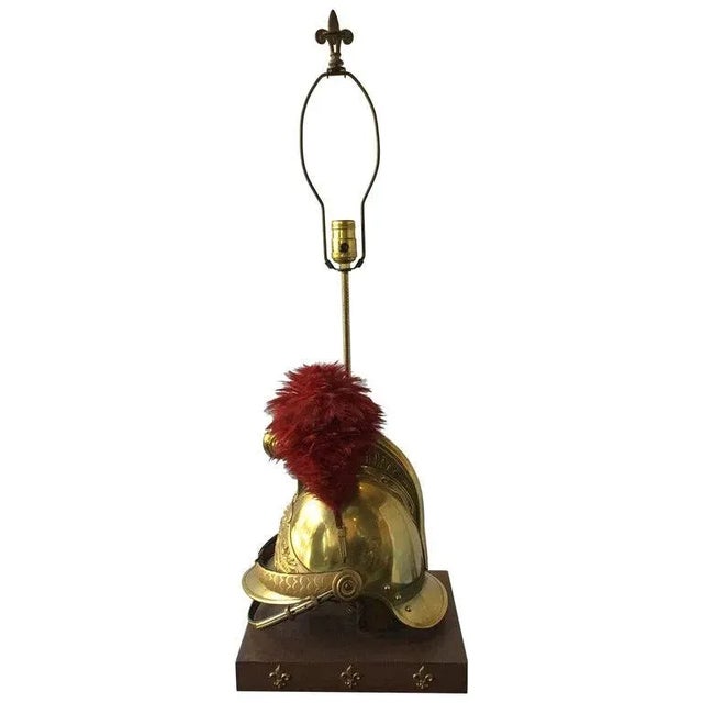 1840s French Fireman’s Helmet Lamp For Sale - Image 12 of 12