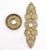 Brass Victorian Brass Knob & Swan Lever Passage Door Set For Sale - Image 8 of 8