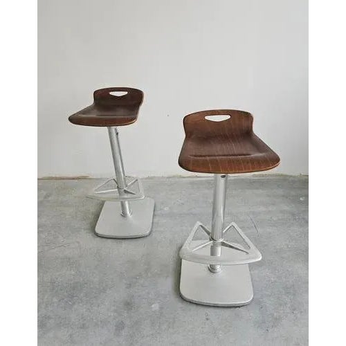1980s Vintage Spanish Bar Stool by Joan Casas, 1980s For Sale - Image 5 of 11
