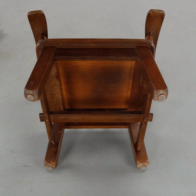 1950s Modernist Windsor Armchairs in the Style of Herman De Vries - Pair For Sale - Image 15 of 17