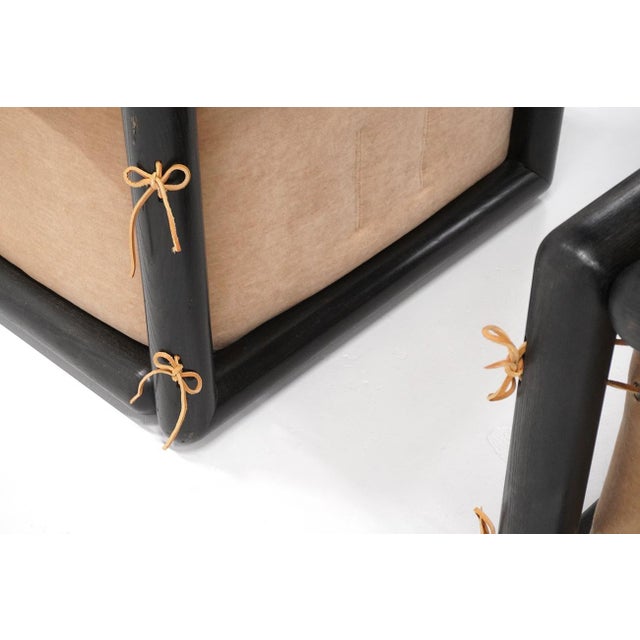 Cornaro Lounge Chairs by Carlo Scarpa for Simon Gavina, Italy, 1970s, Set of 2 For Sale - Image 10 of 13