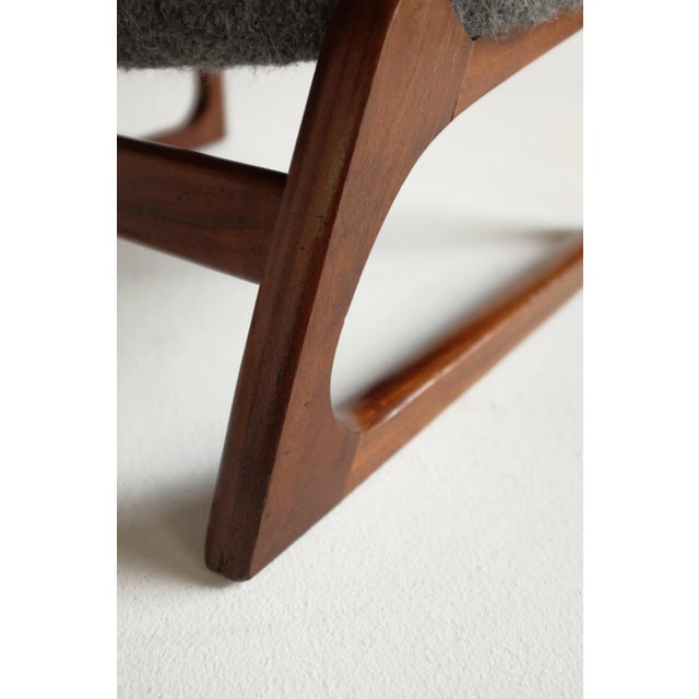 Fredrik A. Kayser 1960s Mid-Century Easy Chair Attributed to Fredrik A. Kayser For Sale - Image 4 of 9