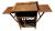 Vintage Bamboo and Rattan Bar Cart For Sale