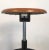 Black Metal and Chrome Bar Stools With Round Wood Seats 'Four Available' For Sale In Austin - Image 6 of 12