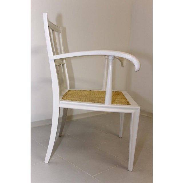 Art Nouveau White Lacquered Beech Armchair by Josef Hoffmann For Sale - Image 14 of 18