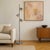 Silver 1970s Chrome Floor Lamp With Three Adjustable Spotlights, Mid-Century For Sale - Image 8 of 18