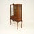 1930s Queen Anne Burr Walnut Display Cabinet, 1930s For Sale - Image 5 of 9