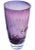 Vintage Handcrafted Polish Purple Amethyst Crystal-Cut Vase For Sale - Image 4 of 7