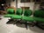 1980s Mid-Century Kelly Green Knoll Office Chairs - Set of 6 For Sale - Image 10 of 11