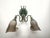 Two-Light Wheat Ear Wall Lamp with Murano Glass, 1980s For Sale - Image 4 of 10