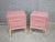 Pink Murano Glass and Brass Bedside Tables from Justfurnituress SRL, Set of 2 For Sale - Image 4 of 18