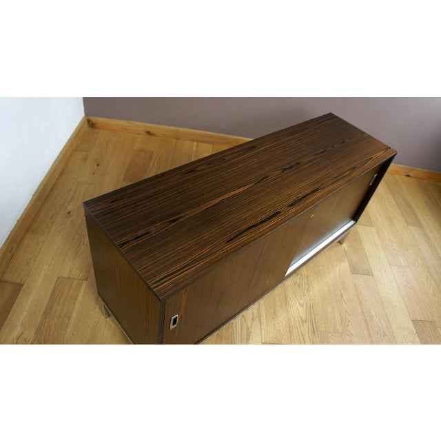 Vintage Modernist Sideboard in Wenge, 1970 For Sale - Image 6 of 11