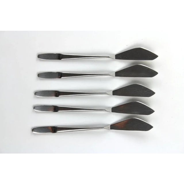 Fish Knives, Model 2070 by Helmut Alder, 1959, Set of 5 For Sale - Image 6 of 7