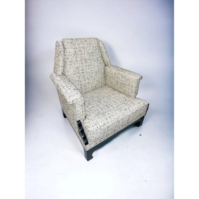 Mid-Century Low Chairs (Newly Reupholstered/Pair) For Sale In Los Angeles - Image 6 of 10