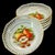 Traditional Set of 6: Schumann Bavaria/Arzberg Reticulated Porcelain Berry Bowls (Fruit Design) Vintage 1950s For Sale - Image 3 of 18
