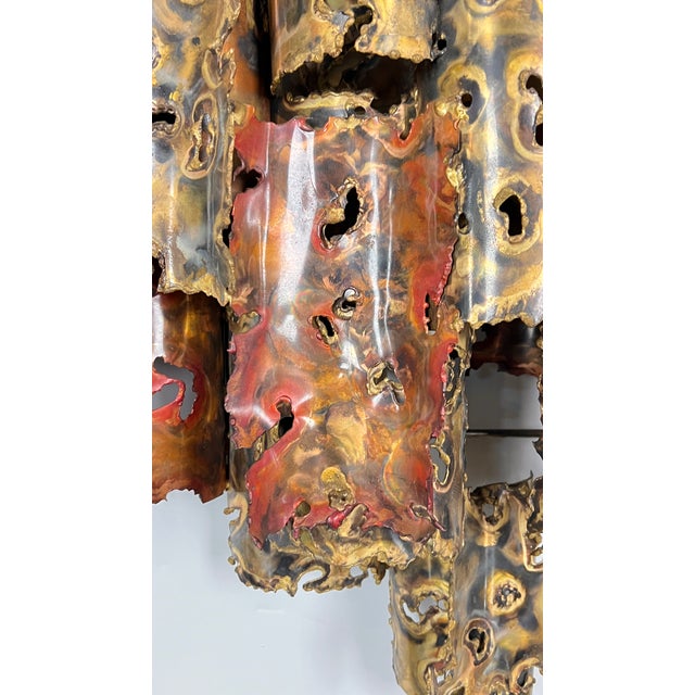 Abstract Patinated Metal Wall Sculpture by Silas Seandel For Sale In New York - Image 6 of 7