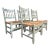 Charles Pollock for William Switzer English Spindle Back Dining Chairs | Set of 4 For Sale
