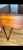 Antique English Hand-Constructed Cherry Drop Leaf Side/Work Table With Bobbin Legs For Sale - Image 13 of 15