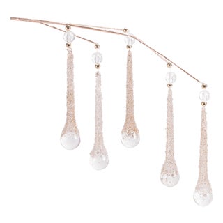 Beaded Icicle Drop Spray (Set of 2) For Sale