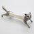 Vintage Italian Handmade Genuine Sterling Silver 925 Cat Shape Spoon Rest Decoration For Sale - Image 4 of 10
