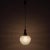 Glass Pendant Lamp, 1960s, in Very Good conditions. Designed 1960 to 1969 Up to 250V (Europe/UK Standard).The wiring of...