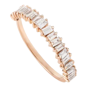 Diamond Engagement Stackable Band Ring Size 7 (All Sizes Available)