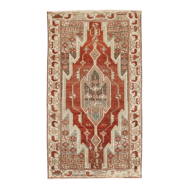 Early 20th Century Zabihi Collection Persian Mazlagan Malayer Rug - 2'6" x 4'2" For Sale