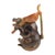 Antique English Majolica Graduated Bear Syrup Jugs by Joseph Holdcroft, 1875, Set of 3 For Sale - Image 6 of 18