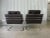 Chrome 1970's Mid-Century Modern Milo Baughman Chrome and Leather Club Chairs - a Pair For Sale - Image 8 of 11