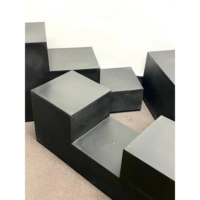 1970s Vintage Gli Scacchi Modular Elements by Mario Bellini for C&B Italia, 1971, Set of 3 For Sale - Image 5 of 10