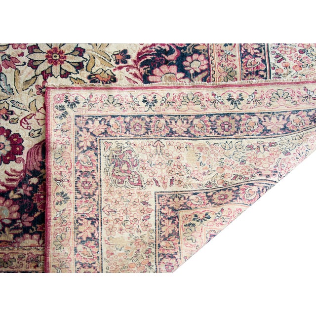 Persian Early 20th Century Persian Lavar Kirman Rug For Sale - Image 3 of 14