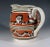 Antique English Mocha Pottery Earthworm Jug, Circa 1820 This early nineteenth-century English mocha pottery jug carries...