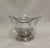 Vintage Sterling Silver and Glass Divided Serving Bowl For Sale - Image 4 of 8