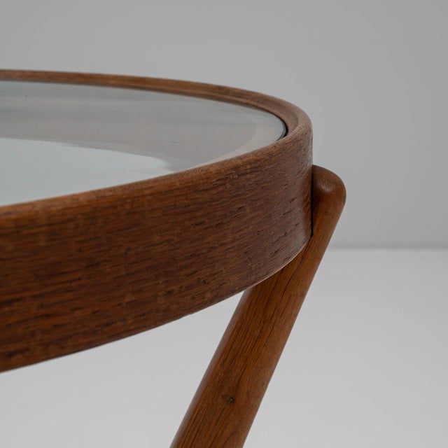 Glass 1960s Czech Art Deco Coffee Table By K. Kozelka & A. Kropacek For Sale - Image 7 of 18