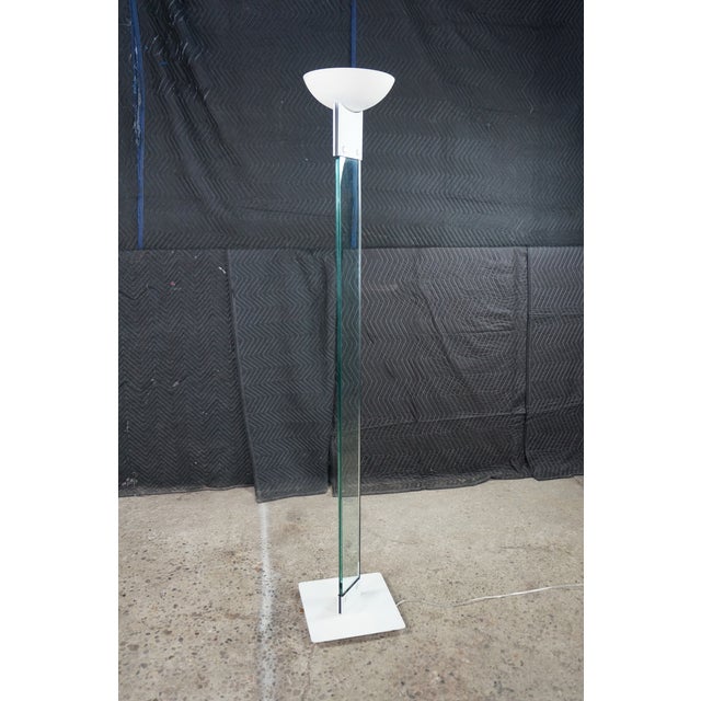 1980s Vintage Postmodern Laser Uplighter Floor Lamp by Max Baguara for Lamperti For Sale - Image 15 of 18