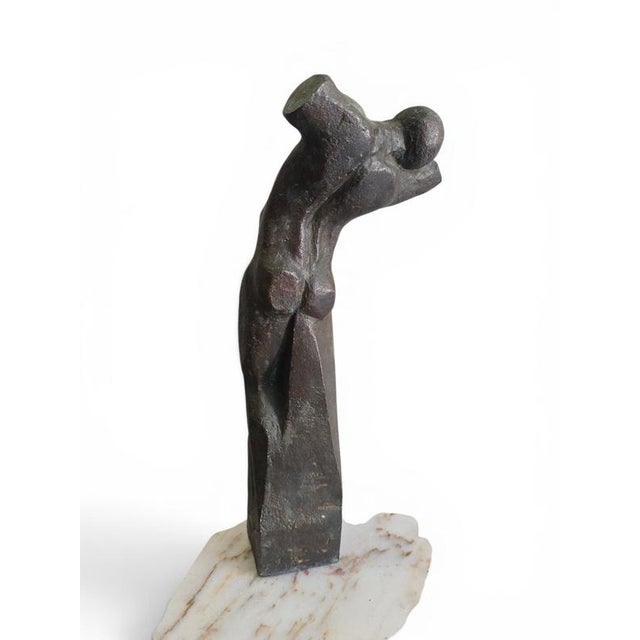 1950s Unknown, Abstract Bronze Torso Sculpture, 1950, Bronze For Sale - Image 5 of 11