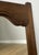 Vintage French Oak Wall Mirror For Sale - Image 5 of 9