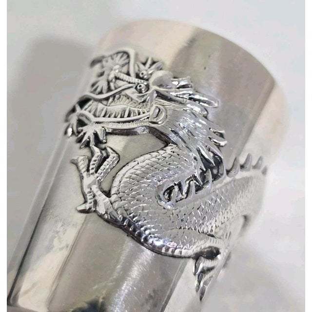 Antique Late 19th Century Chinese Export Silver Beaker from Tuck Chang & Co. For Sale - Image 18 of 18