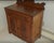 Antique Walnut Restored Washstand / Vanity / Curved Fruit / Casters/ Circa 1870 For Sale - Image 11 of 12