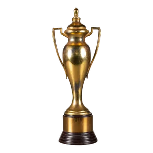 Vintage Brass Plated Cup Trophy With Bakelite Base C.1940