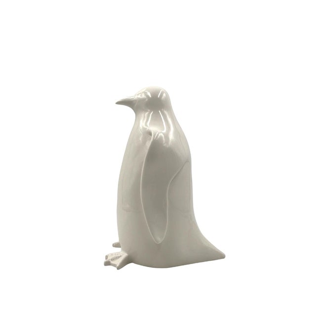 Ceramic Penguin Sculpture, Italy, 1980s For Sale - Image 16 of 17