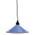 1960s Pendent Lamp in Blue by Lyskaer For Sale