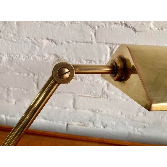 Ministerial Brass Lamp, 1970s For Sale - Image 13 of 18