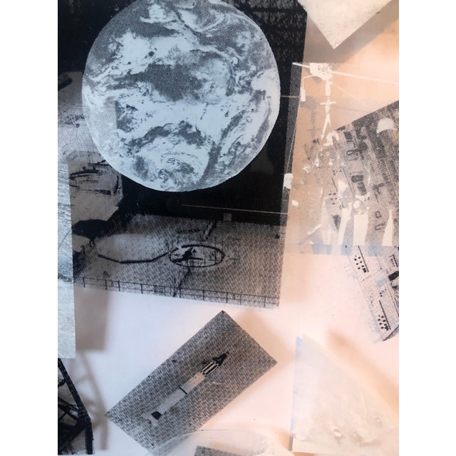 Lowell NesbittMOONWALK 1970 Color Silkscreen Screenprint Acrylic Plexiglass Mod Space Art, 1970 For Sale In Miami - Image 6 of 12