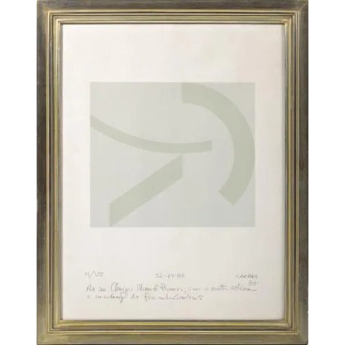 Fernando Lanhas, Composition, Serigraph on Paper For Sale